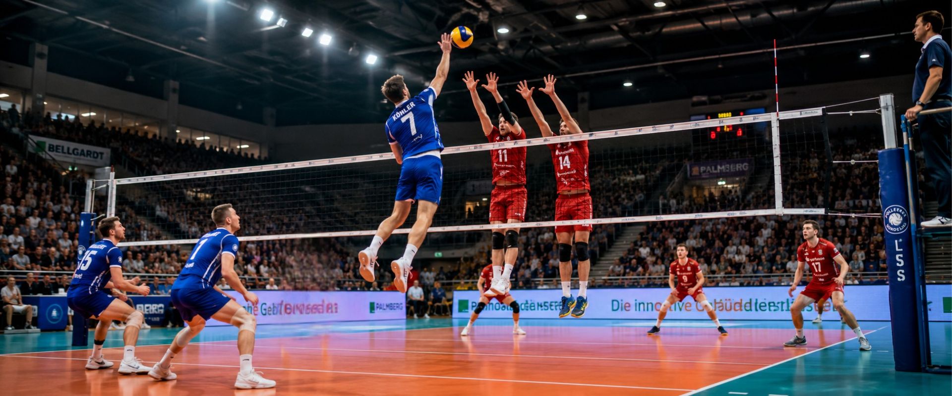 header-volleyball headerbild der Seite Volleyball